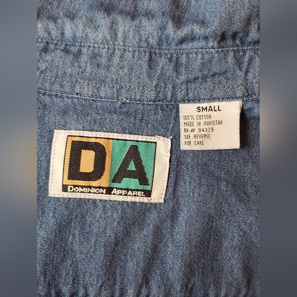 Womens Dominion Apparel Demin Shirt - Picture 12 of 12